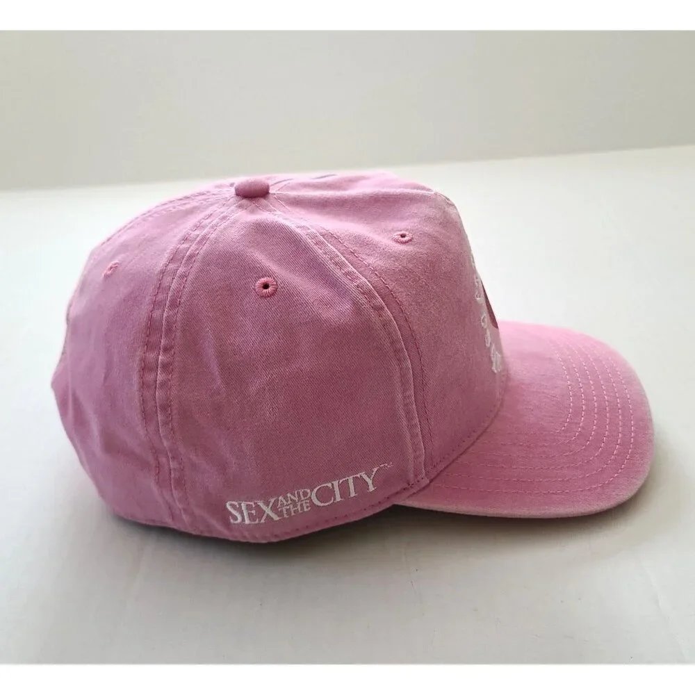 Sex And The City Absof*ckinlutely Hat Cap Pink One Size HBO Movie TV Promo NWOT